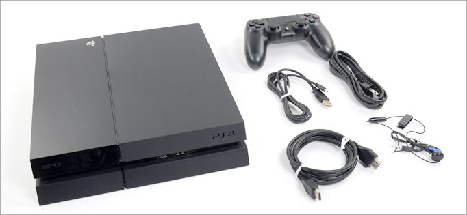 playstation 4 in box