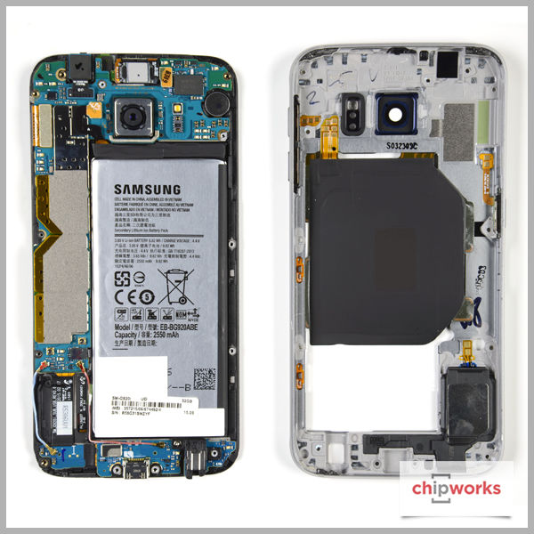 delen Altijd Eigenaardig Samsung Galaxy S6 Teardown | TechInsights