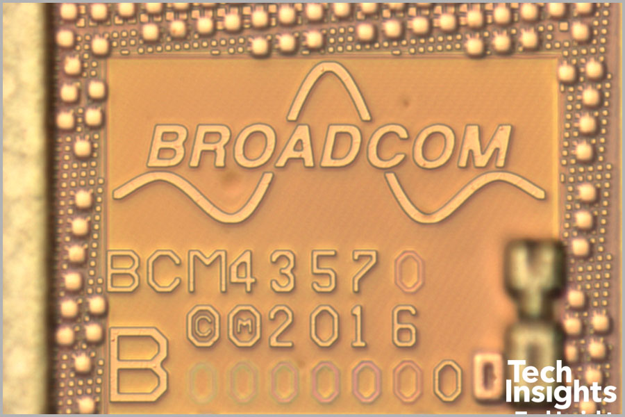 Broadcom BCM4361 Wireless Combo SoC die markings